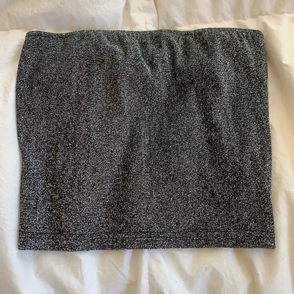 Silver tube top - Picture 1 of 3